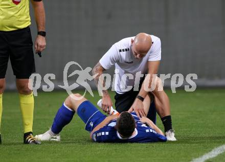 Fussball 2. Liga. SK Austria Klagenfurt gegen SC Wiener Neustadt. Dominik Reiter (Wiener Neustadt). Klagenfurt, am 23.9.2018.
Foto: Kuess
---
pressefotos, pressefotografie, kuess, qs, qspictures, sport, bild, bilder, bilddatenbank