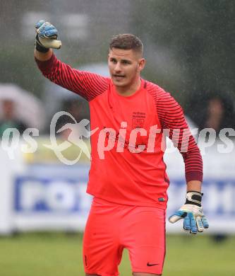 Fussball Unterliga Ost. Grafenstein gegen Donau. Michael Thomas Drumbl  (Grafenstein). Grafenstein, am 22.9.2018.
Foto: Kuess
---
pressefotos, pressefotografie, kuess, qs, qspictures, sport, bild, bilder, bilddatenbank