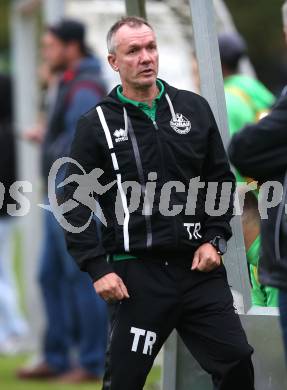 Fussball Unterliga Ost. Grafenstein gegen Donau. Trainer Wolfgang Thun-Hohenstein (Donau). Grafenstein, am 22.9.2018.
Foto: Kuess
---
pressefotos, pressefotografie, kuess, qs, qspictures, sport, bild, bilder, bilddatenbank