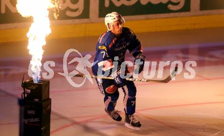 EBEL. Eishockey Bundesliga. EC VSV gegen HCB Suedtirol Alperia. Blaine Down (VSV). Villach, am 28.9.2018.
Foto: Kuess 


---
pressefotos, pressefotografie, kuess, qs, qspictures, sport, bild, bilder, bilddatenbank