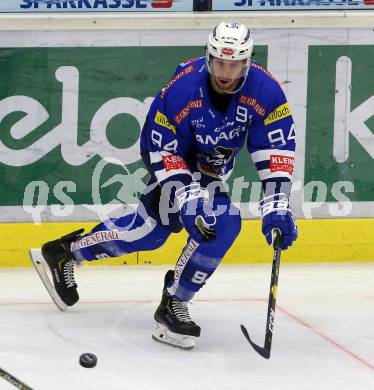 EBEL. Eishockey Bundesliga. EC VSV gegen Fehervar AV 19. Brandon Alderson (VSV). Villach, am 12.10.2018.
Foto: Kuess 


---
pressefotos, pressefotografie, kuess, qs, qspictures, sport, bild, bilder, bilddatenbank