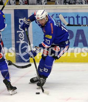 EBEL. Eishockey Bundesliga. EC VSV gegen Fehervar AV 19. Corey Trivino (VSV). Villach, am 12.10.2018.
Foto: Kuess 


---
pressefotos, pressefotografie, kuess, qs, qspictures, sport, bild, bilder, bilddatenbank