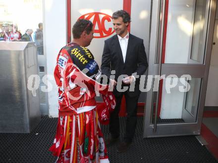 EBEL. Eishockey Bundesliga. KAC gegen HC TWK Innsbruck. Johannes Reichel (KAC). Klagenfurt, am 14.10.2018.
Foto: Kuess

---
pressefotos, pressefotografie, kuess, qs, qspictures, sport, bild, bilder, bilddatenbank