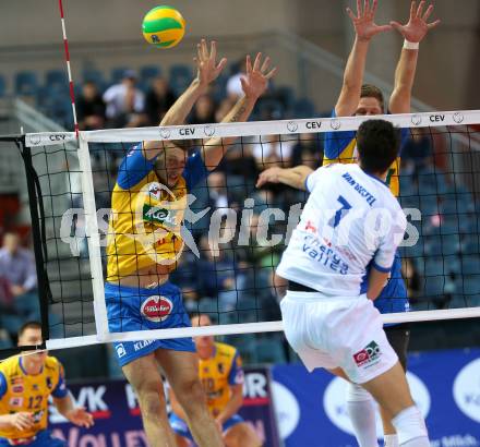 Volleyball Champions League. SK Posojilnica Aich/Dob gegen Lycurgus Groningen (NED). Matej Mihajlovic (Aich/Dob). Klagenfurt, am 17.10.2018.
Foto: Kuess
---
pressefotos, pressefotografie, kuess, qs, qspictures, sport, bild, bilder, bilddatenbank