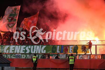 Fussball OEFB Cup. RZ Pellets WAC gegen SK Rapid Wien. Fans (Rapid). Wolfsberg, am 31.10.2018.
Foto: Kuess

---
pressefotos, pressefotografie, kuess, qs, qspictures, sport, bild, bilder, bilddatenbank