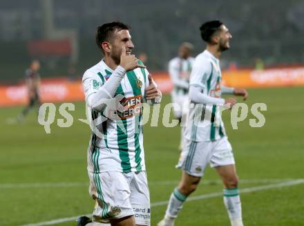 Fussball OEFB Cup. RZ Pellets WAC gegen SK Rapid Wien. Torjubel Andrija Pavlovic (Rapid). Wolfsberg, am 31.10.2018.
Foto: Kuess

---
pressefotos, pressefotografie, kuess, qs, qspictures, sport, bild, bilder, bilddatenbank