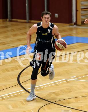 Basketball 2. Bundesliga. Grunddurchgang 6. Runde. Woerthersee Piraten gegen Jennersdorf Blackbirds.  Sebastian Koch (Jennersdorf). Klagenfurt, am 10.11.2018.
Foto: Kuess
---
pressefotos, pressefotografie, kuess, qs, qspictures, sport, bild, bilder, bilddatenbank