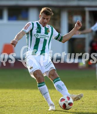 Fussball tipico Bundesliga. RZ Pellets WAC gegen SK Rapid Wien.  Stefan Schwab  (Rapid). Wolfsberg, am 11.11.2018.
Foto: Kuess

---
pressefotos, pressefotografie, kuess, qs, qspictures, sport, bild, bilder, bilddatenbank