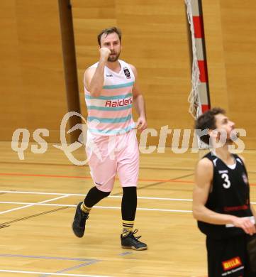 Basketball 2. Bundesliga. Grunddurchgang 6. Runde. Raiders Villach gegen BK Mattersburg Rocks. 	Sebastian Huber, (Villach). Klagenfurt, am 10.11.2018.
Foto: Kuess
---
pressefotos, pressefotografie, kuess, qs, qspictures, sport, bild, bilder, bilddatenbank