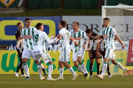 Fussball tipico Bundesliga. RZ Pellets WAC gegen SK Rapid Wien.  Torjubel Thomas Murg (Rapid). Wolfsberg, am 11.11.2018.
Foto: Kuess

---
pressefotos, pressefotografie, kuess, qs, qspictures, sport, bild, bilder, bilddatenbank