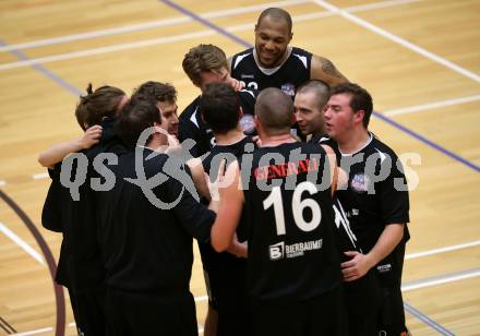 Basketball 2. Bundesliga. Grunddurchgang 6. Runde. Raiders Villach gegen BK Mattersburg Rocks.  Jubel   (Mattersburg). Klagenfurt, am 10.11.2018.
Foto: Kuess
---
pressefotos, pressefotografie, kuess, qs, qspictures, sport, bild, bilder, bilddatenbank