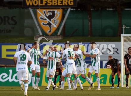 Fussball tipico Bundesliga. RZ Pellets WAC gegen SK Rapid Wien. Torjubel Rapid. Wolfsberg, am 11.11.2018.
Foto: Kuess

---
pressefotos, pressefotografie, kuess, qs, qspictures, sport, bild, bilder, bilddatenbank