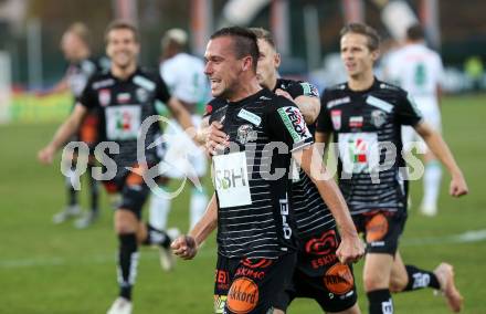 Fussball tipico Bundesliga. RZ Pellets WAC gegen SK Rapid Wien. Torjubel Michael Liendl (WAC). Wolfsberg, am 11.11.2018.
Foto: Kuess

---
pressefotos, pressefotografie, kuess, qs, qspictures, sport, bild, bilder, bilddatenbank