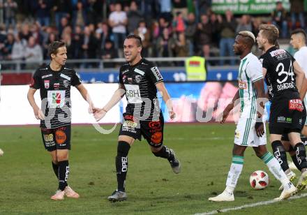 Fussball tipico Bundesliga. RZ Pellets WAC gegen SK Rapid Wien. Torjubel Michael Liendl (WAC). Wolfsberg, am 11.11.2018.
Foto: Kuess

---
pressefotos, pressefotografie, kuess, qs, qspictures, sport, bild, bilder, bilddatenbank