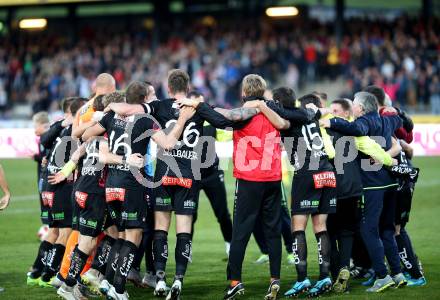 Fussball tipico Bundesliga. RZ Pellets WAC gegen SK Rapid Wien. Jubel (WAC). Wolfsberg, am 11.11.2018.
Foto: Kuess

---
pressefotos, pressefotografie, kuess, qs, qspictures, sport, bild, bilder, bilddatenbank