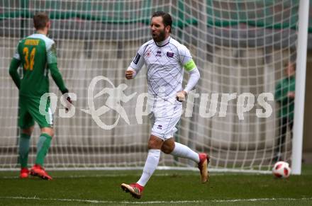 Fussball 2. Liga. SK Austria Klagenfurt gegen FC Liefering. Torjubel Sandro Zakany (Austria Klagenfurt). Klagenfurt, 24.11.2018.
Foto: Kuess
---
pressefotos, pressefotografie, kuess, qs, qspictures, sport, bild, bilder, bilddatenbank