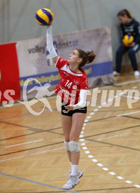 WVL. Volleyball BUndesliga Frauen. ATSC Wildcats Klagenfurt gegen SG Prinz Brunnenbau Volleys.  Daniela Katz (Wildcats). Klagenfurt, am 15.12.2018.
Foto: Kuess
---
pressefotos, pressefotografie, kuess, qs, qspictures, sport, bild, bilder, bilddatenbank