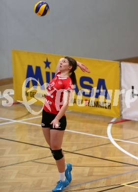 WVL. Volleyball BUndesliga Frauen. ATSC Wildcats Klagenfurt gegen SG Prinz Brunnenbau Volleys.  Samira Mauch (Wildcats). Klagenfurt, am 15.12.2018.
Foto: Kuess
---
pressefotos, pressefotografie, kuess, qs, qspictures, sport, bild, bilder, bilddatenbank