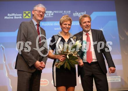 Sportgala. Nacht des Sports. Ehrung Sportler des Jahres.  Werner Pietsch, Claudia Strobl Tranninger, Marjan Velik. Velden, 22.12.2018.
Foto: Kuess 
---
pressefotos, pressefotografie, kuess, qs, qspictures, sport, bild, bilder, bilddatenbank