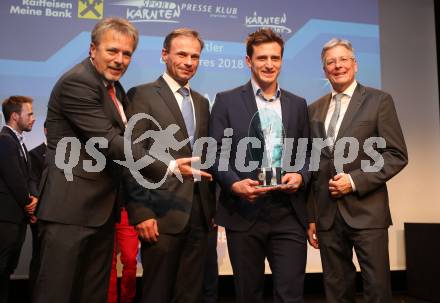 Sportgala. Nacht des Sports. Ehrung Sportler des Jahres.  Marjan Velik, Peter Gauper, Matthias Mayer, Peter Kaiser. Velden, 22.12.2018.
Foto: Kuess 
---
pressefotos, pressefotografie, kuess, qs, qspictures, sport, bild, bilder, bilddatenbank