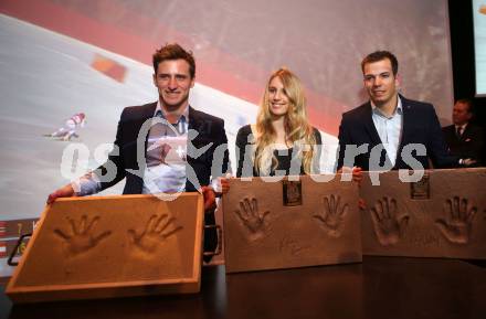 Sportgala. Nacht des Sports. Ehrung Sportler des Jahres.  Starmeile Velden, Matthias Mayer, Anna Gasser, Markus Salcher. Velden, 22.12.2018.
Foto: Kuess 
---
pressefotos, pressefotografie, kuess, qs, qspictures, sport, bild, bilder, bilddatenbank