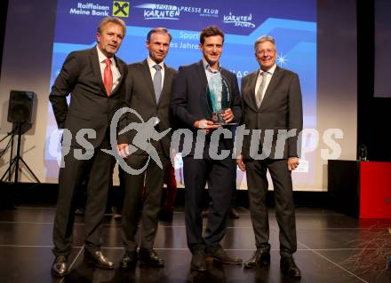 Sportgala. Nacht des Sports. Ehrung Sportler des Jahres.  Marjan Velik, Peter Gauper, Matthias Mayer, Peter Kaiser. Velden, 22.12.2018.
Foto: Kuess 
---
pressefotos, pressefotografie, kuess, qs, qspictures, sport, bild, bilder, bilddatenbank