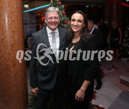 Sportgala. Nacht des Sports. Ehrung Sportler des Jahres.  Peter Kaiser, Lara Vadlau. Velden, 22.12.2018.
Foto: Kuess 
---
pressefotos, pressefotografie, kuess, qs, qspictures, sport, bild, bilder, bilddatenbank