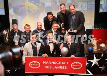 Sportgala. Nacht des Sports. Ehrung Sportler des Jahres. Mannschaft des Jahres Aich/Dob. Velden, 22.12.2018.
Foto: Kuess 
---
pressefotos, pressefotografie, kuess, qs, qspictures, sport, bild, bilder, bilddatenbank