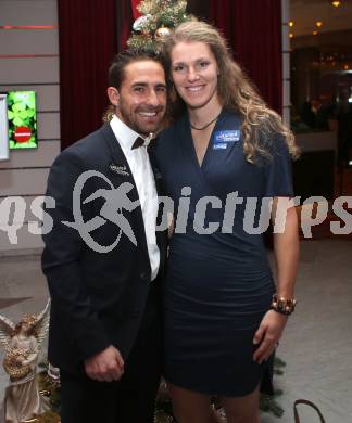 Sportgala. Nacht des Sports. Ehrung Sportler des Jahres.  Kevin Haselsberger, Marina Reiner. Velden, 22.12.2018.
Foto: Kuess 
---
pressefotos, pressefotografie, kuess, qs, qspictures, sport, bild, bilder, bilddatenbank