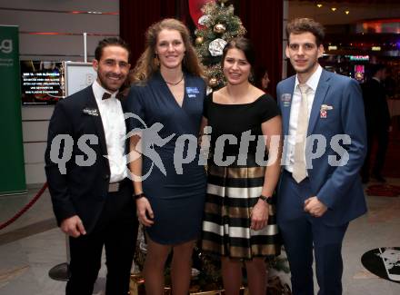 Sportgala. Nacht des Sports. Ehrung Sportler des Jahres.  Kevin Haselsberger, Marina Reiner, Nadine Fest, Matthias Reiner. Velden, 22.12.2018.
Foto: Kuess 
---
pressefotos, pressefotografie, kuess, qs, qspictures, sport, bild, bilder, bilddatenbank