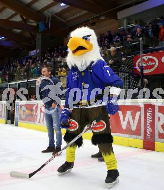 EBEL. Eishockey Bundesliga. EC VSV gegen EC Red Bull Salzburg.  Maskottchen Villi (VSV). Villach, am 21.12.2018.
Foto: Kuess 
---
pressefotos, pressefotografie, kuess, qs, qspictures, sport, bild, bilder, bilddatenbank