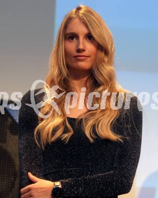 Sportgala. Nacht des Sports. Ehrung Sportler des Jahres.  Anna Gasser. Velden, 22.12.2018.
Foto: Kuess 
---
pressefotos, pressefotografie, kuess, qs, qspictures, sport, bild, bilder, bilddatenbank