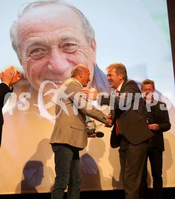 Sportgala. Nacht des Sports. Ehrung Sportler des Jahres.  Robert Kropiunik, Marjan Velik. Velden, 22.12.2018.
Foto: Kuess 
---
pressefotos, pressefotografie, kuess, qs, qspictures, sport, bild, bilder, bilddatenbank