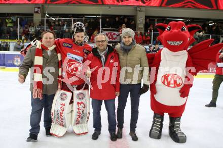 EBEL. Eishockey Bundesliga. KAC gegen	spusu Vienna Capitals. Spieler des Abends. Lars Haugen (KAC). Klagenfurt, am 23.12.2018.
Foto: Kuess

---
pressefotos, pressefotografie, kuess, qs, qspictures, sport, bild, bilder, bilddatenbank