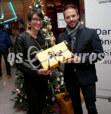 Sportgala. Nacht des Sports. Ehrung Sportler des Jahres.  Katharina, Albin Ouschan. Velden, 22.12.2018.
Foto: Kuess 
---
pressefotos, pressefotografie, kuess, qs, qspictures, sport, bild, bilder, bilddatenbank