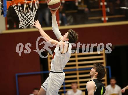 Basketball 2. Bundesliga. Grunddurchgang 15. Runde. Woerthersee Piraten gegen Basket Flames.  Lukas Simoner (Woerthersee Piraten). Klagenfurt, am 5.1.2019.
Foto: Kuess
---
pressefotos, pressefotografie, kuess, qs, qspictures, sport, bild, bilder, bilddatenbank