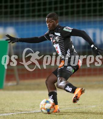 Fussball tipico Bundesliga. RZ Pellets WAC gegen CASHPOINT SCR Altach.  Sekou Koita (WAC). Wolfsberg, am 23.2.2019.
Foto: Kuess

---
pressefotos, pressefotografie, kuess, qs, qspictures, sport, bild, bilder, bilddatenbank