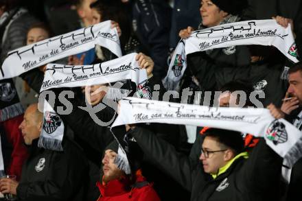 Fussball tipico Bundesliga. RZ Pellets WAC gegen CASHPOINT SCR Altach.  Fans (WAC). Wolfsberg, am 23.2.2019.
Foto: Kuess

---
pressefotos, pressefotografie, kuess, qs, qspictures, sport, bild, bilder, bilddatenbank