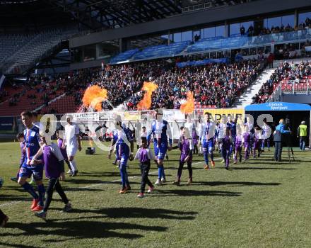 Fussball. 2. Liga. âSK Austria Klagenfurt gegen FC Blau Weiss Linz.  (Klagenfurt). Klagenfurt, 3.3.2019.
Foto: Kuess
---
pressefotos, pressefotografie, kuess, qs, qspictures, sport, bild, bilder, bilddatenbank