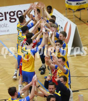 Volleyball. MEVZA-Cup-Final4. SK Posojilnica Aich/Dob gegen ACH Volley Ljubljana. (Aich/Dob). Bleiburg, 16.3.2019.
Foto: Kuess
---
pressefotos, pressefotografie, kuess, qs, qspictures, sport, bild, bilder, bilddatenbank