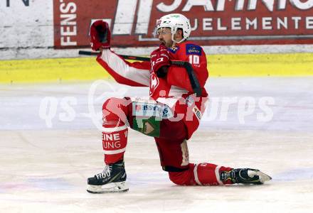 EBEL. Eishockey Bundesliga. KAC gegen	HCB Suedtirol Alperia. Torjubel Andrew Jacob Kozek (KAC). Klagenfurt, am 17.3.2019.
Foto: Kuess

---
pressefotos, pressefotografie, kuess, qs, qspictures, sport, bild, bilder, bilddatenbank