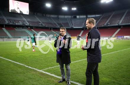 Fussball. 2. Liga. âSK Austria Klagenfurt gegen FC Juniors OOE.  Ivica Peric, Christian Rosenzopf (Klagenfurt). Klagenfurt, 29.3.2019.
Foto: Kuess
---
pressefotos, pressefotografie, kuess, qs, qspictures, sport, bild, bilder, bilddatenbank