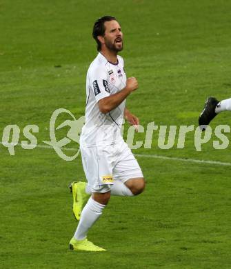 Fussball. 2. Liga. âSK Austria Klagenfurt gegen FAC Wien. Torjubel Sandro Zakany (Klagenfurt). Klagenfurt, 26.4.2019.
Foto: Kuess
---
pressefotos, pressefotografie, kuess, qs, qspictures, sport, bild, bilder, bilddatenbank