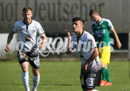 Fussball. Regionalliga. WAC Amateure gegen UVB Voecklamarkt. Torjubel Bajram Syla (WAC). Wolfsberg, 20.4.2019.
Foto: Kuess
---
pressefotos, pressefotografie, kuess, qs, qspictures, sport, bild, bilder, bilddatenbank