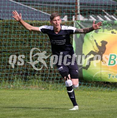 Fussball 2. Klasse C. Himmelberg gegen Gurk.  Torjubel Philipp Georg Fischer (Gurk). Himmelberg, am 27.4.2019.
Foto: Kuess
---
pressefotos, pressefotografie, kuess, qs, qspictures, sport, bild, bilder, bilddatenbank