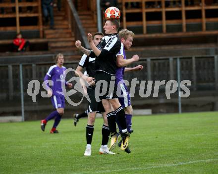 Fussball. 2. Klasse B. Bad Kleinkirchheim gegen Treffen. Marco Thomas Mitterer (Kleinkirchheim),  Bernhard Gassler (Treffen). Kleinkirchheim, 11.5.2019.
Foto: Kuess
---
pressefotos, pressefotografie, kuess, qs, qspictures, sport, bild, bilder, bilddatenbank