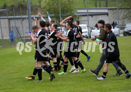 Fussball. 2. Klasse B. Bad Kleinkirchheim gegen Treffen. Jubel (Kleinkirchheim). Kleinkirchheim, 11.5.2019.
Foto: Kuess
---
pressefotos, pressefotografie, kuess, qs, qspictures, sport, bild, bilder, bilddatenbank