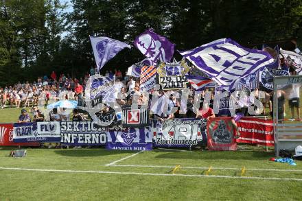 Fussball. OEFB Cup. Koettmannsdorf gegen FK Austria Wien. Fans (Austria Wien). Koettmannsdorf, 20.7.2019.
Foto: Kuess
www.qspictures.net
---
pressefotos, pressefotografie, kuess, qs, qspictures, sport, bild, bilder, bilddatenbank