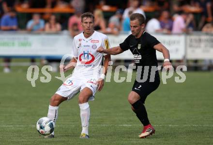 Fussball. OEFB Cup. Koettmannsdorf gegen FK Austria Wien.Martin Trattnig,  (Koettmannsdorf), Florian Klein  (Austria Wien). Koettmannsdorf, 20.7.2019.
Foto: Kuess
www.qspictures.net
---
pressefotos, pressefotografie, kuess, qs, qspictures, sport, bild, bilder, bilddatenbank