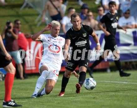 Fussball. OEFB Cup. Koettmannsdorf gegen FK Austria Wien.Martin Trattnig (Koettmannsdorf),  Alexander Gruenwald  (Austria Wien). Koettmannsdorf, 20.7.2019.
Foto: Kuess
www.qspictures.net
---
pressefotos, pressefotografie, kuess, qs, qspictures, sport, bild, bilder, bilddatenbank